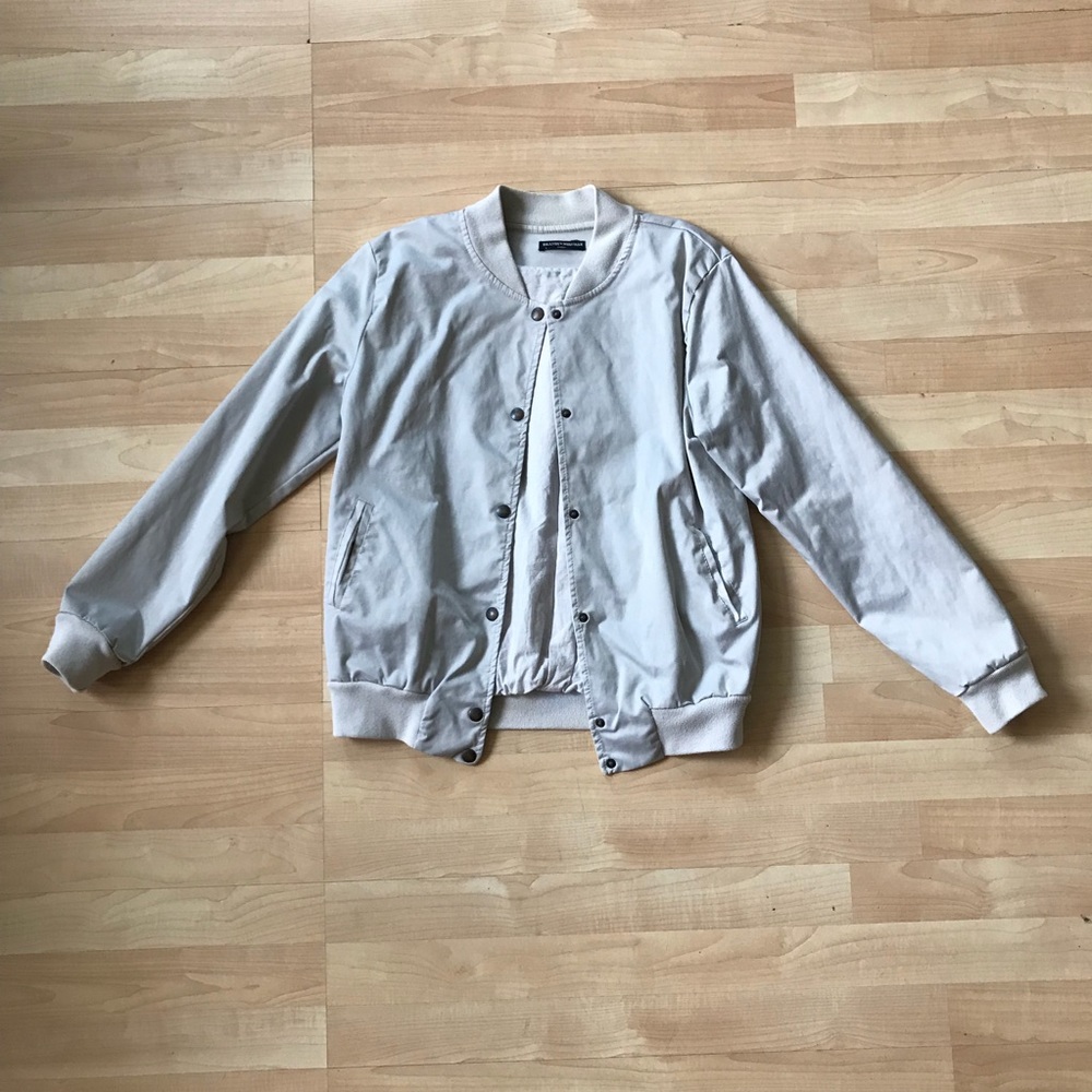 Tan/grey jacket from Brandy Melville